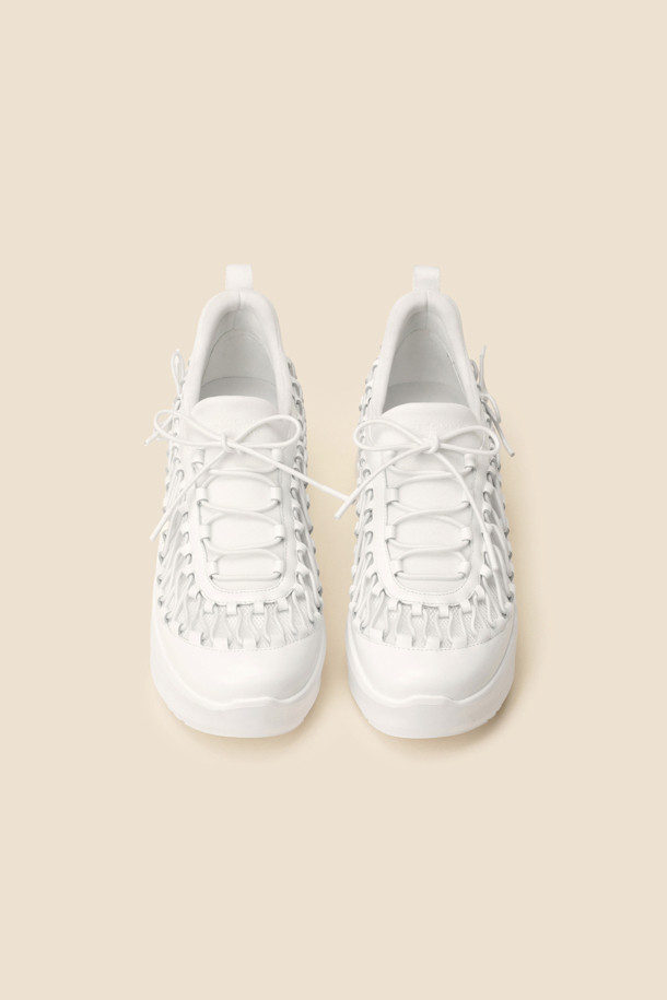 SUECOMMA BONNIE - 스니커즈 - String sneakers(white)