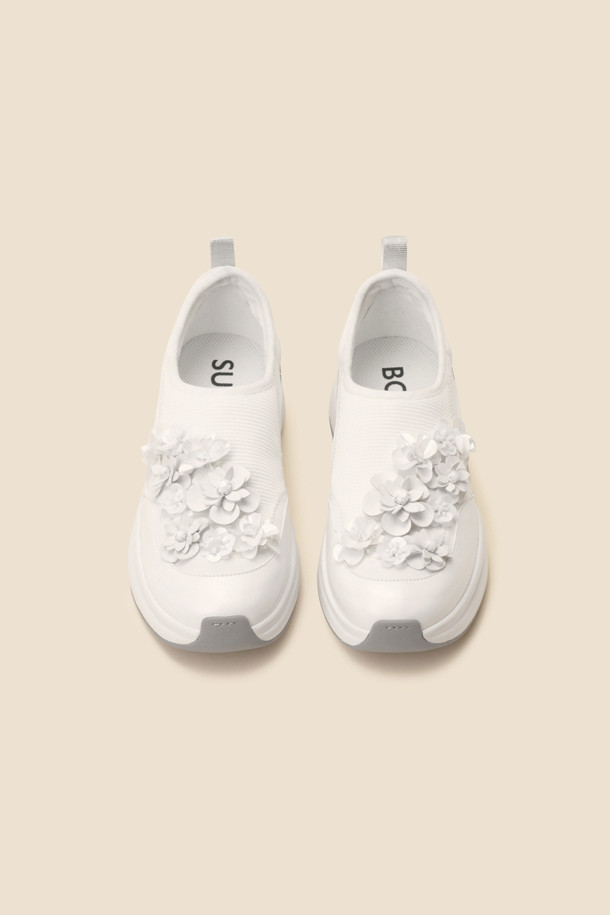 SUECOMMA BONNIE - 스니커즈 - New flowerbomb sneakers(white)