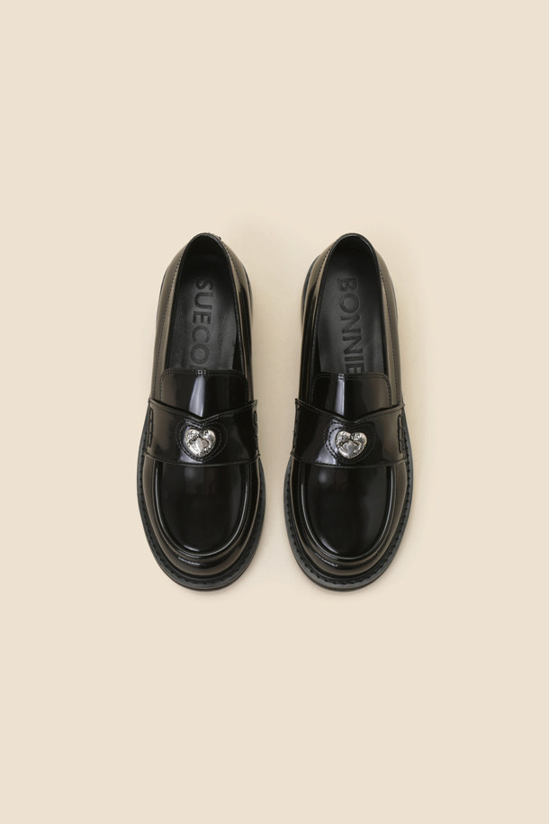 SUECOMMA BONNIE - 로퍼 - Cle loafer(black)