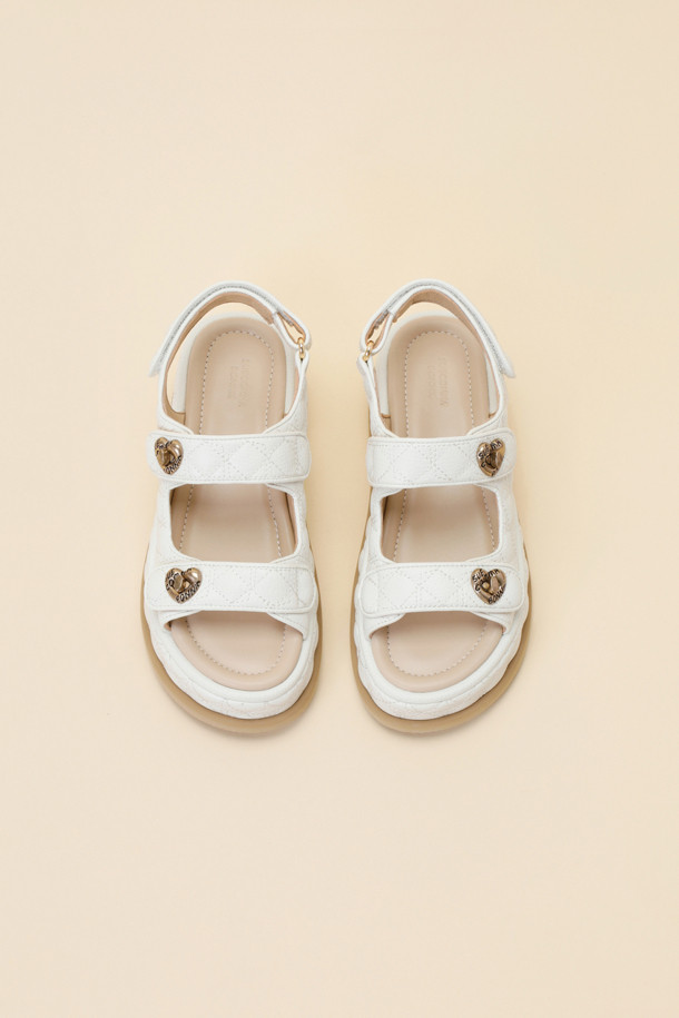 SUECOMMA BONNIE - 샌들 - Cle sandal(ivory)
