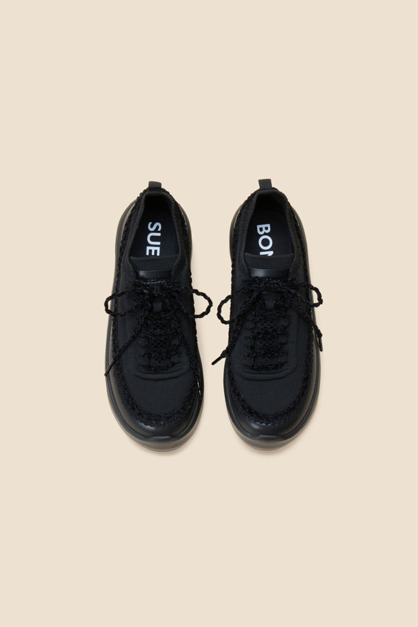 SUECOMMA BONNIE] 럼피 스니커즈 블랙