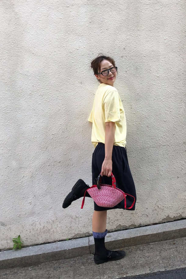 SUECOMMA BONNIE - 토트백 - NANNACAY X SCB Tote bag(red)
