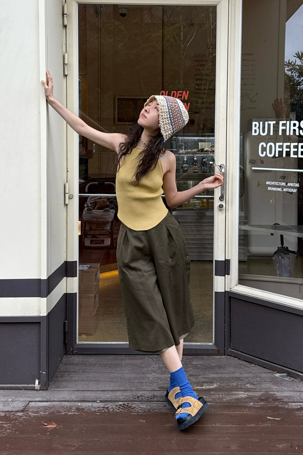 SUECOMMA BONNIE - 샌들 - Stud slide(beige)