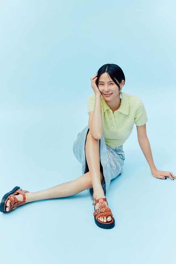 SUECOMMA BONNIE - 샌들 - [김나영 착용]Fleur24 t-strap sandal(brown)