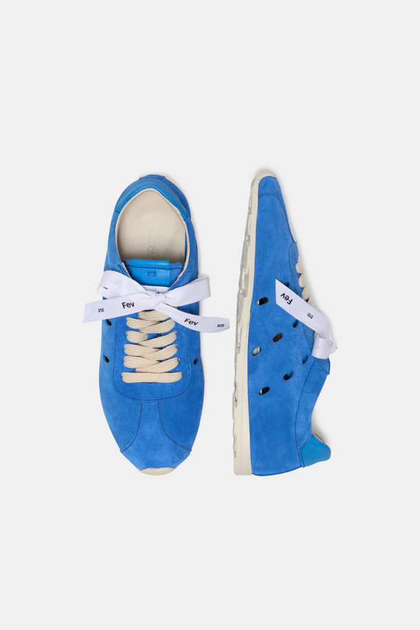 SUECOMMA BONNIE - 스니커즈 - Fev_Suede sneakers(blue)