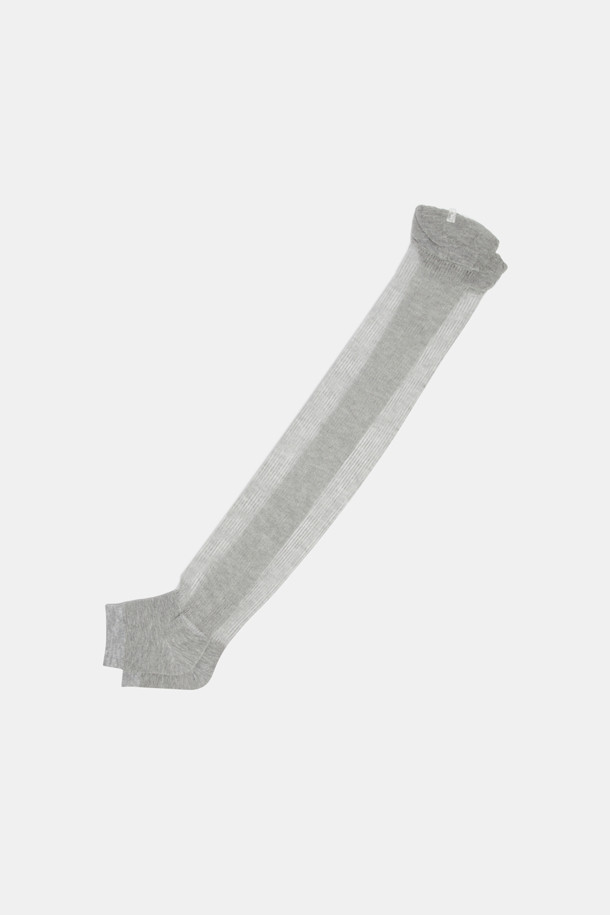 SUECOMMA BONNIE - 양말 - Fev_Knee socks(grey)