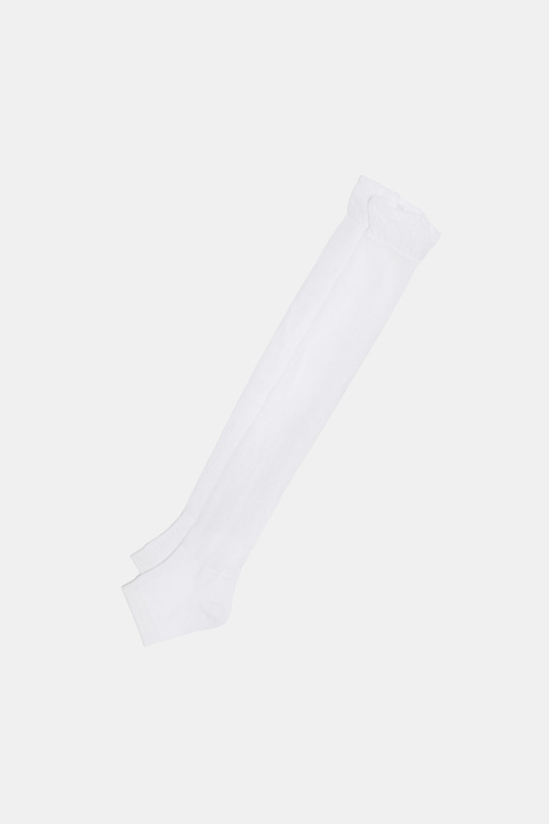 SUECOMMA BONNIE - 양말 - Fev_Knee socks(white)