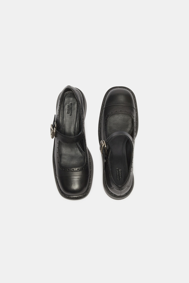 SUECOMMA BONNIE] Mary jane loafer(black)