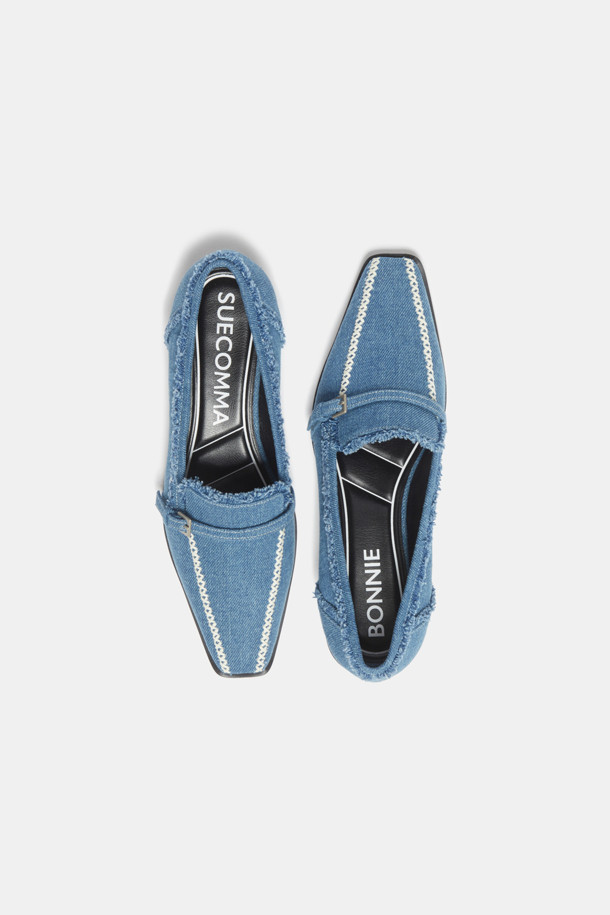 SUECOMMA BONNIE - 플랫 - Retro flats(blue)