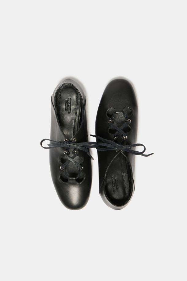 SUECOMMA BONNIE - 플랫 - Line flats(black)