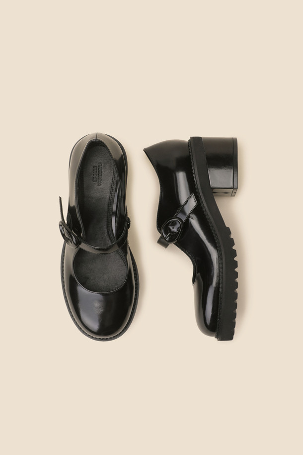 SUECOMMA BONNIE - 로퍼 - Line loafer(black)