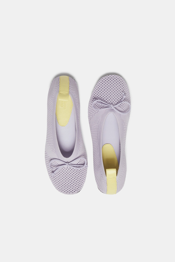 SUECOMMA BONNIE - 플랫 - Knit flats(purple)