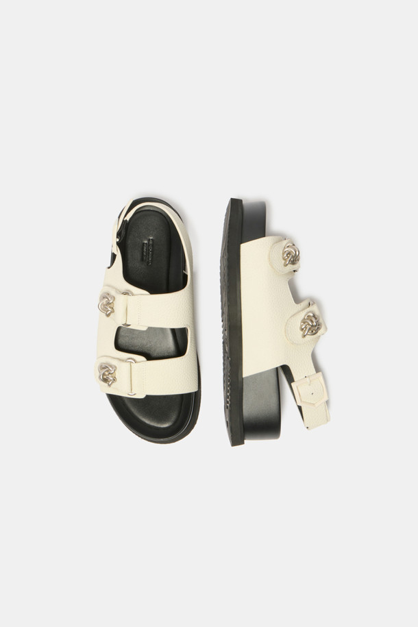 SUECOMMA BONNIE - 샌들 - Fling star sandal(white)