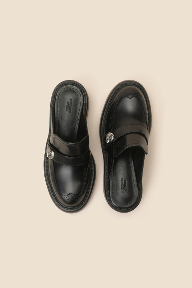 SUECOMMA BONNIE - 슬리퍼/뮬 - Cle mule(black)