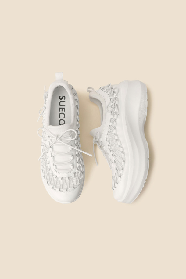 SUECOMMA BONNIE - 스니커즈 - String sneakers(white)