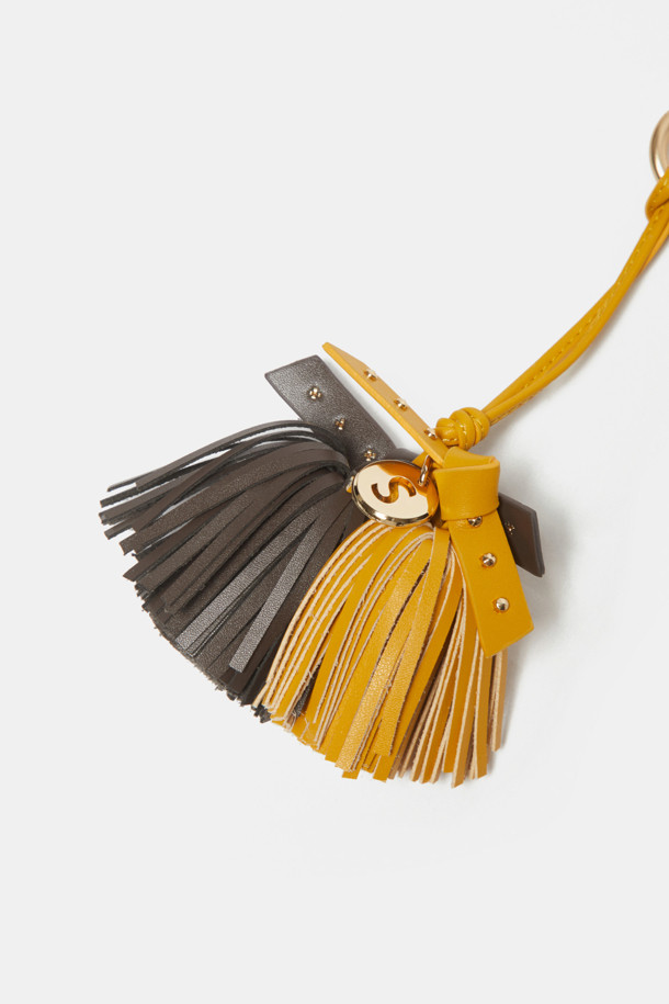 SUECOMMA BONNIE - 키링/참 - Pompom keyring(yellow)