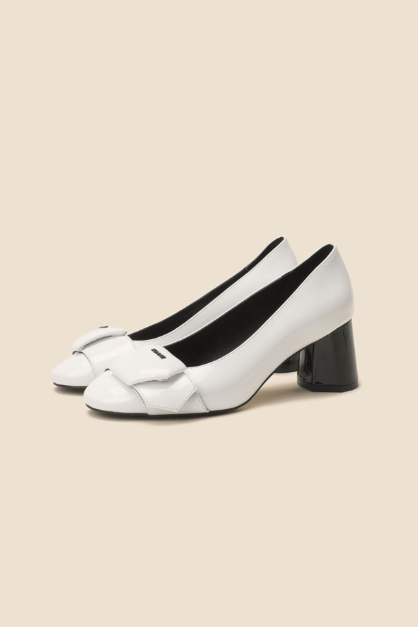 SUECOMMA BONNIE - 펌프스 - Polygon volume pumps(white)