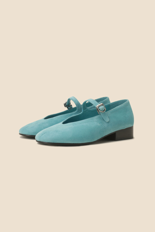 SUECOMMA BONNIE - 로퍼 - Daily mary jane flats(mint)