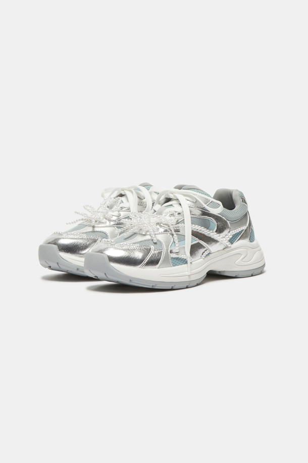 【ＳＵＥＣＯＭＭＡ ＢＯＮＮＩＥ】Delight sneakers silver Delight sneakers(mint)_SUECOMMA BONNIE - 코오롱몰