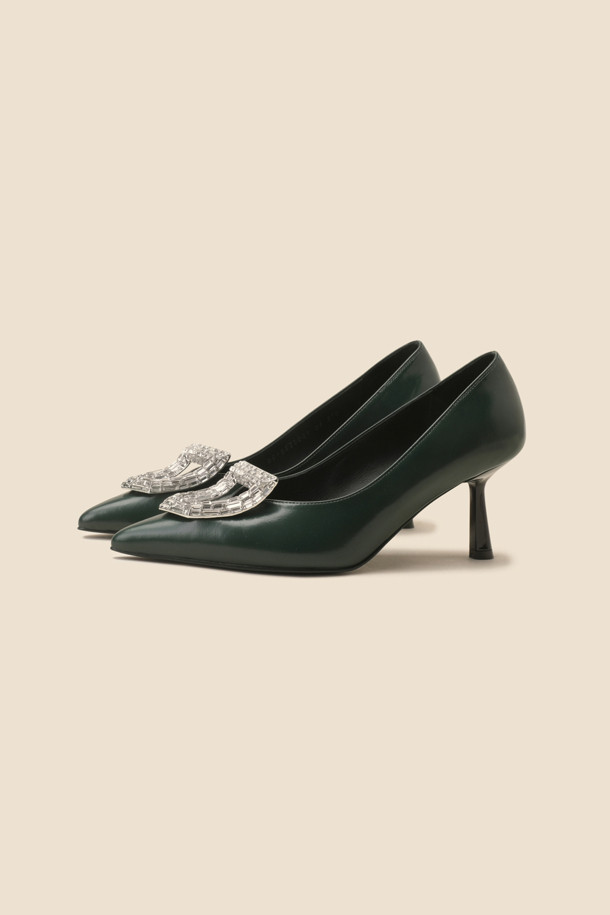 SUECOMMA BONNIE - 펌프스 - Polygon pumps(green)