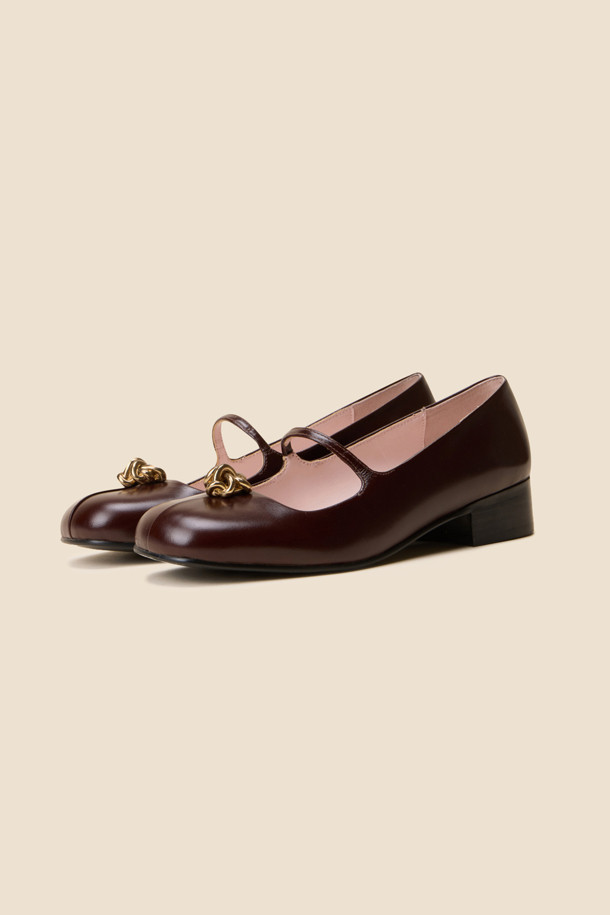 SUECOMMA BONNIE - 플랫 - Fling star flats(brown)