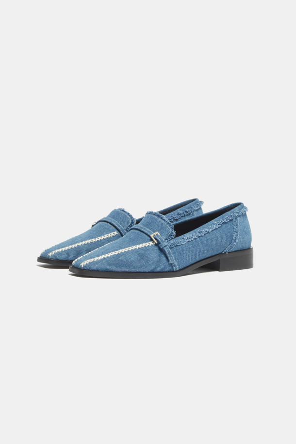 SUECOMMA BONNIE - 플랫 - Retro flats(blue)