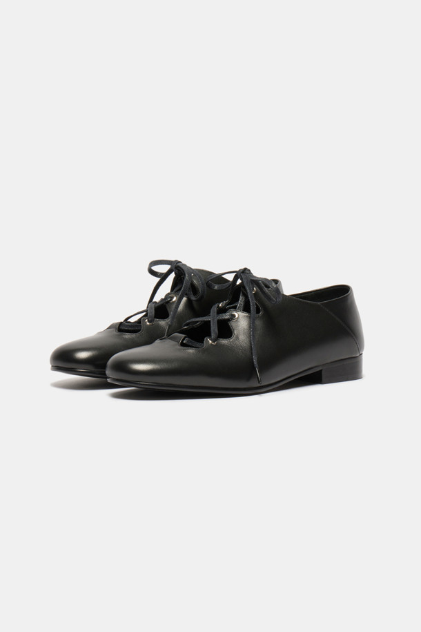 SUECOMMA BONNIE - 플랫 - Line flats(black)