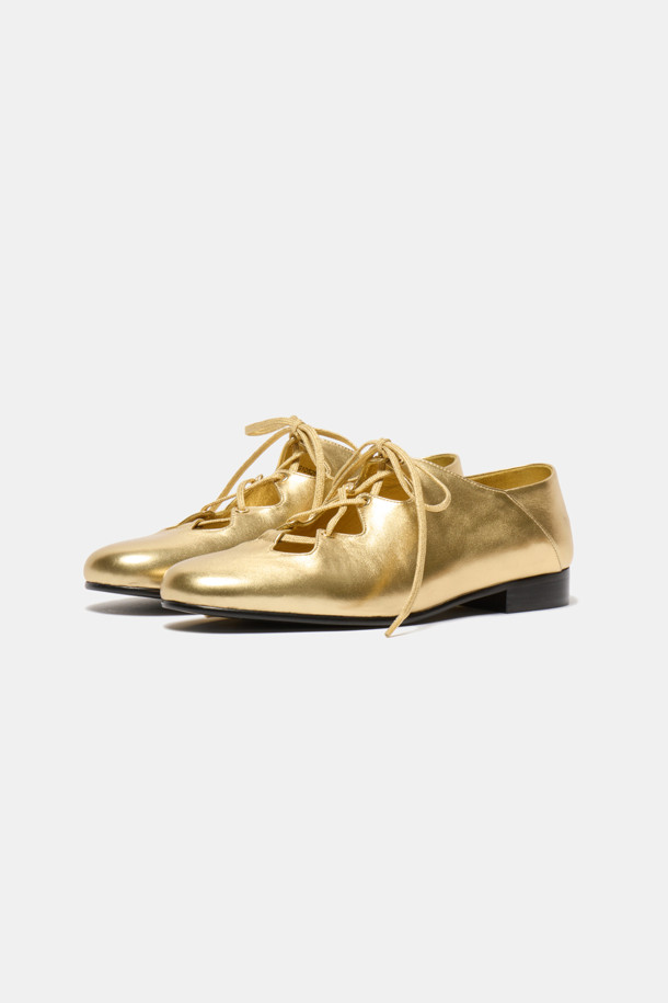 SUECOMMA BONNIE - 플랫 - Line flats(gold)