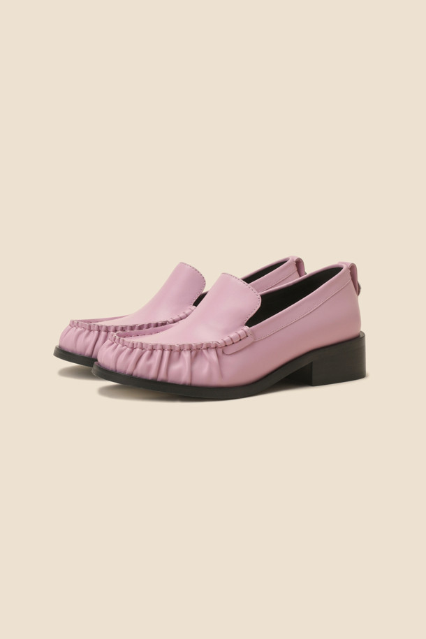 SUECOMMA BONNIE - 로퍼 - Pleats loafer(pink)