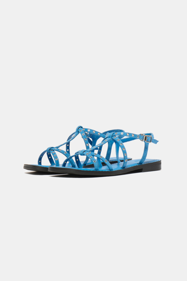 SUECOMMA BONNIE - 샌들 - Strap sandal(blue)