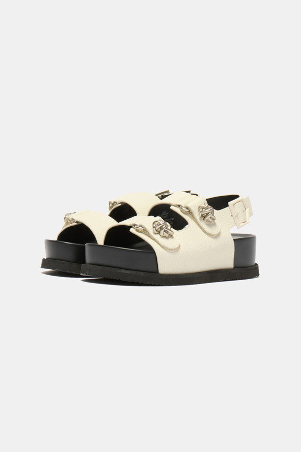SUECOMMA BONNIE - 샌들 - Fling star sandal(white)