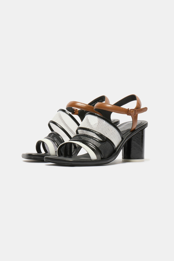 SUECOMMA BONNIE - 샌들 - Mesh color sandal(black)