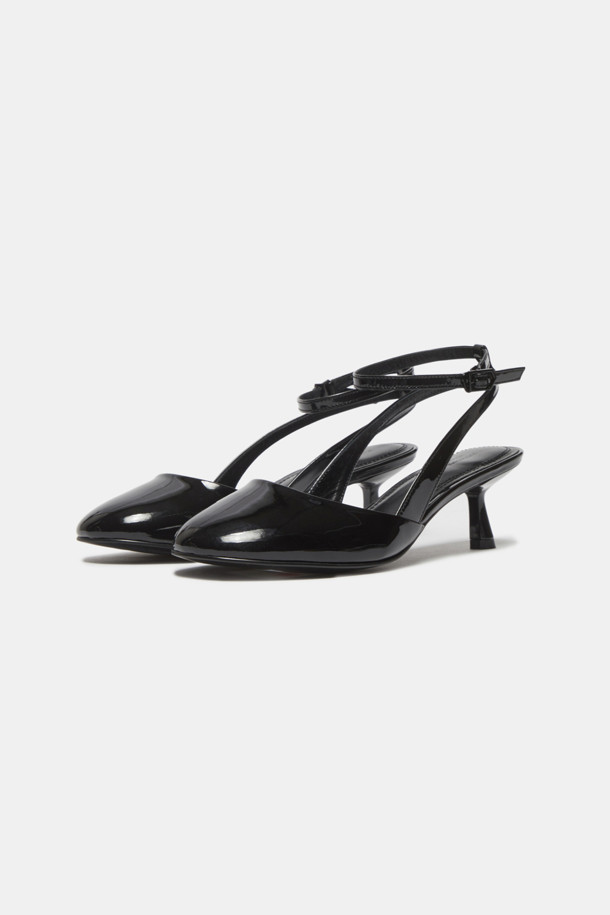 SUECOMMA BONNIE - 샌들 - Strap sling back shoes(black)