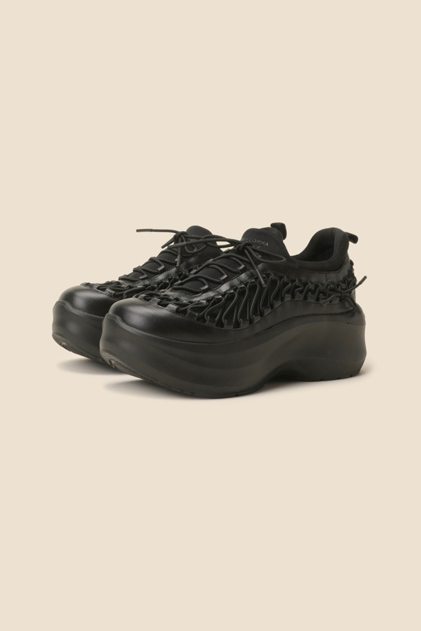 SUECOMMA BONNIE - 스니커즈 - String sneakers(black)