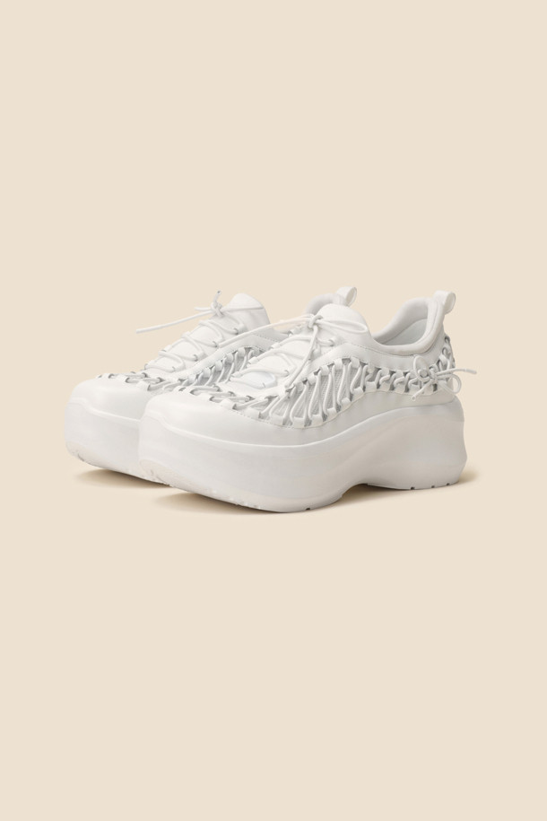 SUECOMMA BONNIE - 스니커즈 - String sneakers(white)