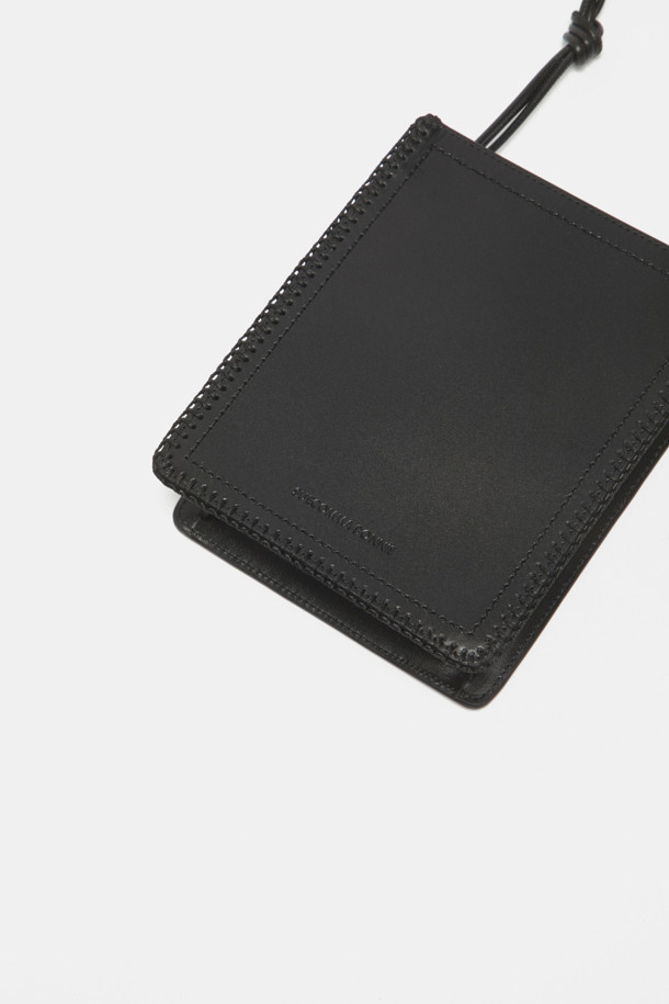 SUECOMMA BONNIE - 크로스백 - Pompom mini bag(black)