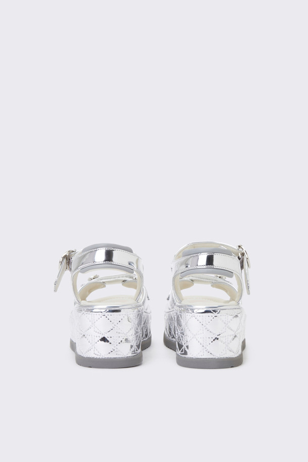 SUECOMMA BONNIE - 샌들 - [김나영 착용]Gemma sandal(silver)