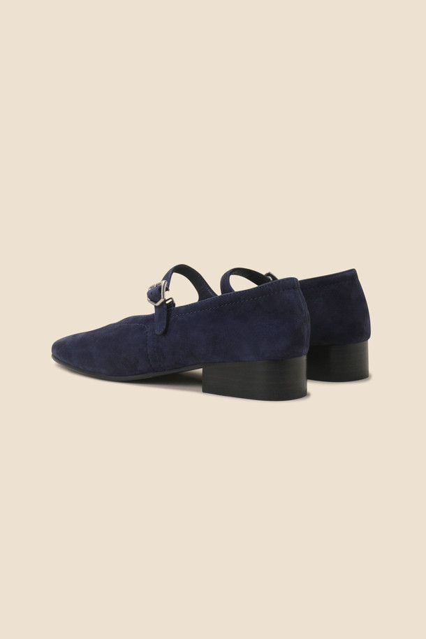 SUECOMMA BONNIE - 로퍼 - Daily mary jane flats(navy)