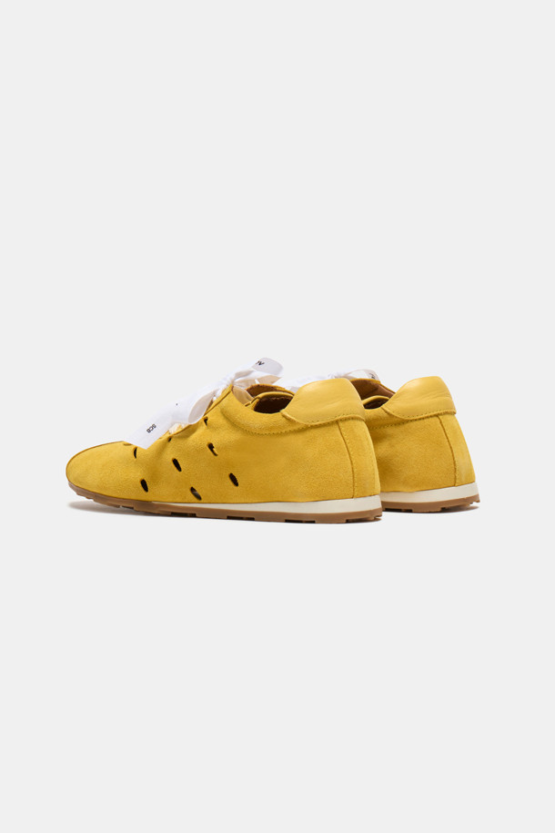 SUECOMMA BONNIE - 스니커즈 - Fev_Suede sneakers(yellow)