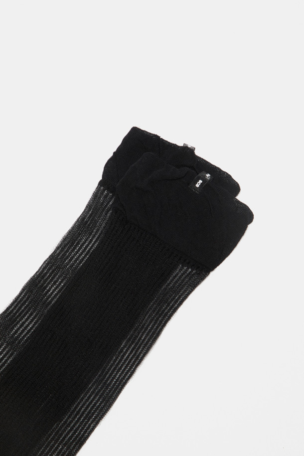 SUECOMMA BONNIE - 양말 - Fev_Knee socks(black)