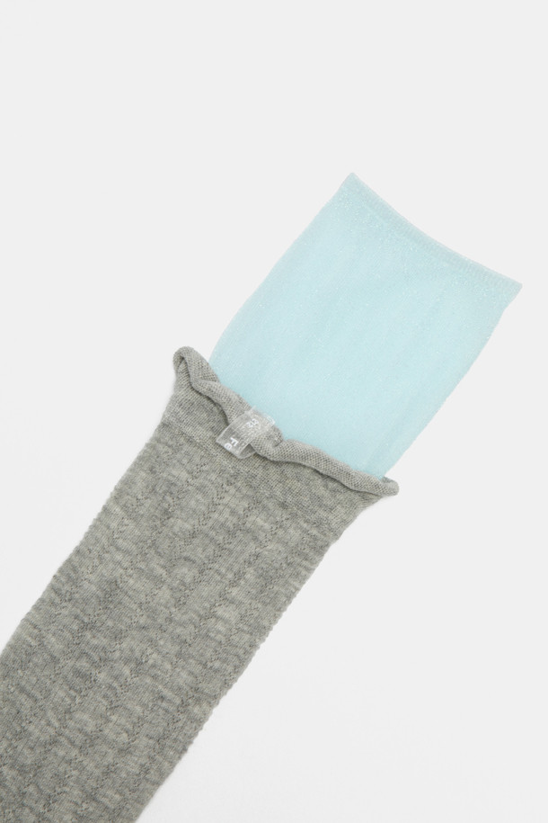 SUECOMMA BONNIE - 양말 - Fev_socks(mint)
