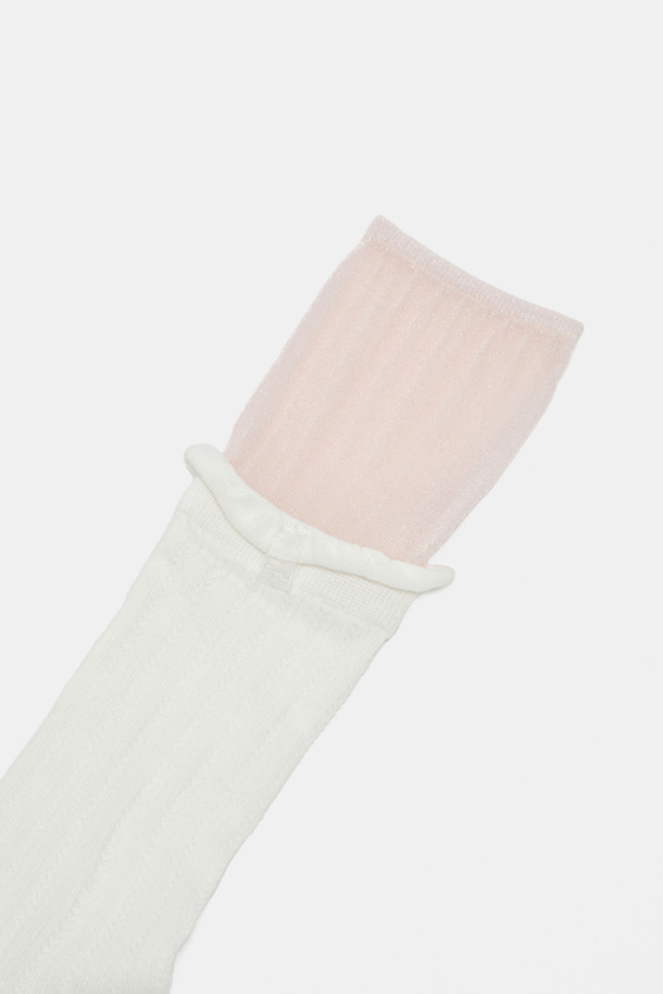 SUECOMMA BONNIE - 양말 - Fev_socks(pink)