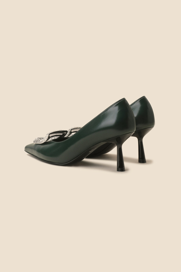 SUECOMMA BONNIE - 펌프스 - Polygon pumps(green)