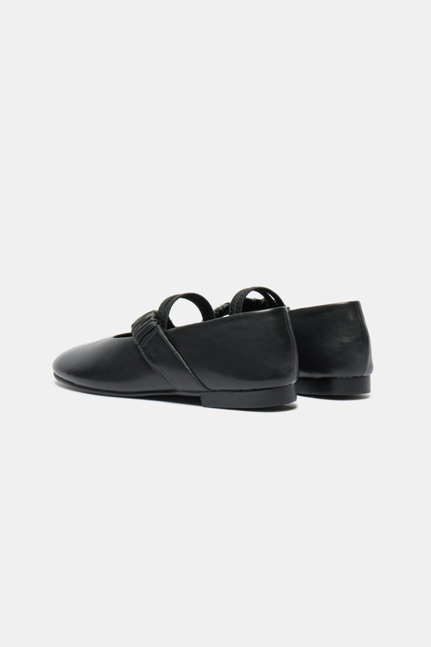 SUECOMMA BONNIE - 플랫 - Pleats mary jane flats(black)