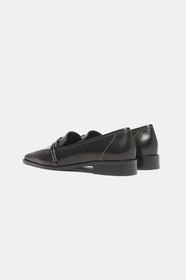 SUECOMMA BONNIE - 플랫 - Retro flats(black)