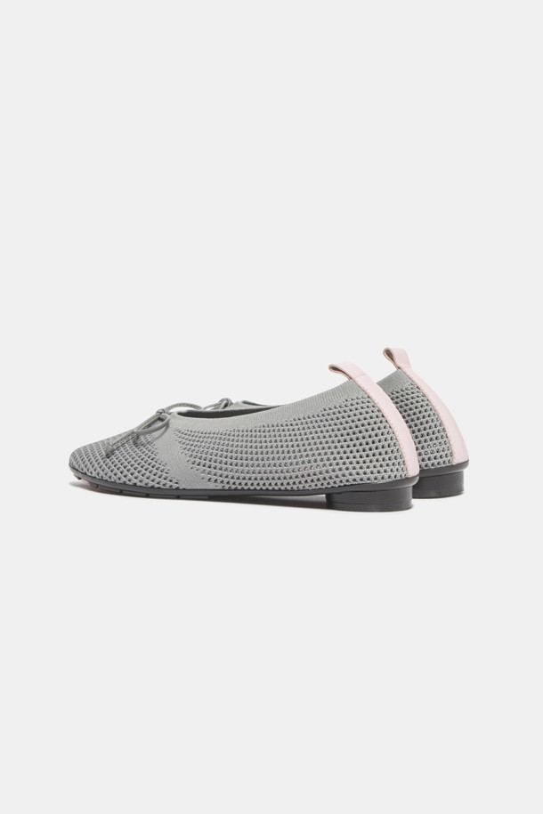 SUECOMMA BONNIE - 플랫 - Knit flats(grey)