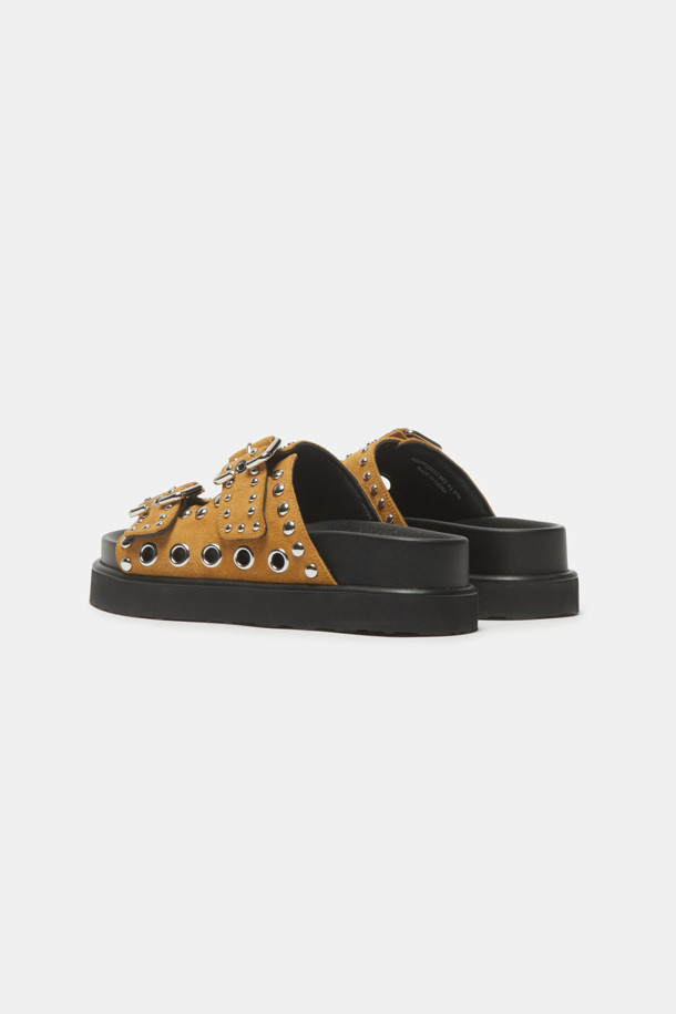 SUECOMMA BONNIE - 샌들 - Stud slide(beige)
