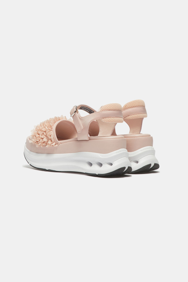 SUECOMMA BONNIE - 샌들 - Flower strap sandal(pink)