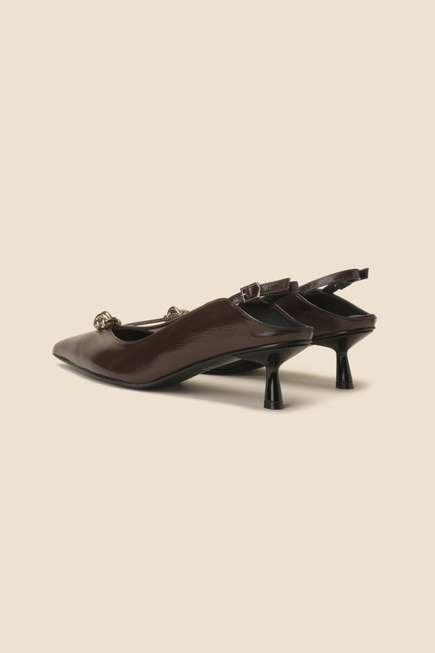 SUECOMMA BONNIE - 샌들 - Fling star sling back shoes(brown)