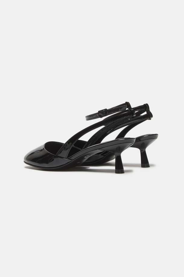 SUECOMMA BONNIE - 샌들 - Strap sling back shoes(black)